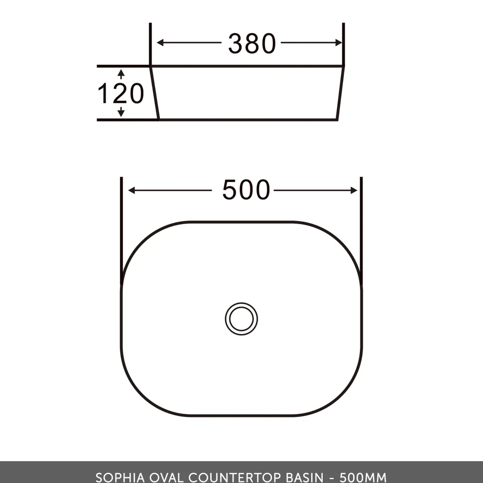 Drench Origin 600mm Wall Mounted Vanity Unit & Countertop