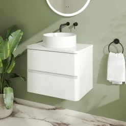Drench Origin 600mm Wall Mounted Vanity Unit & Countertop