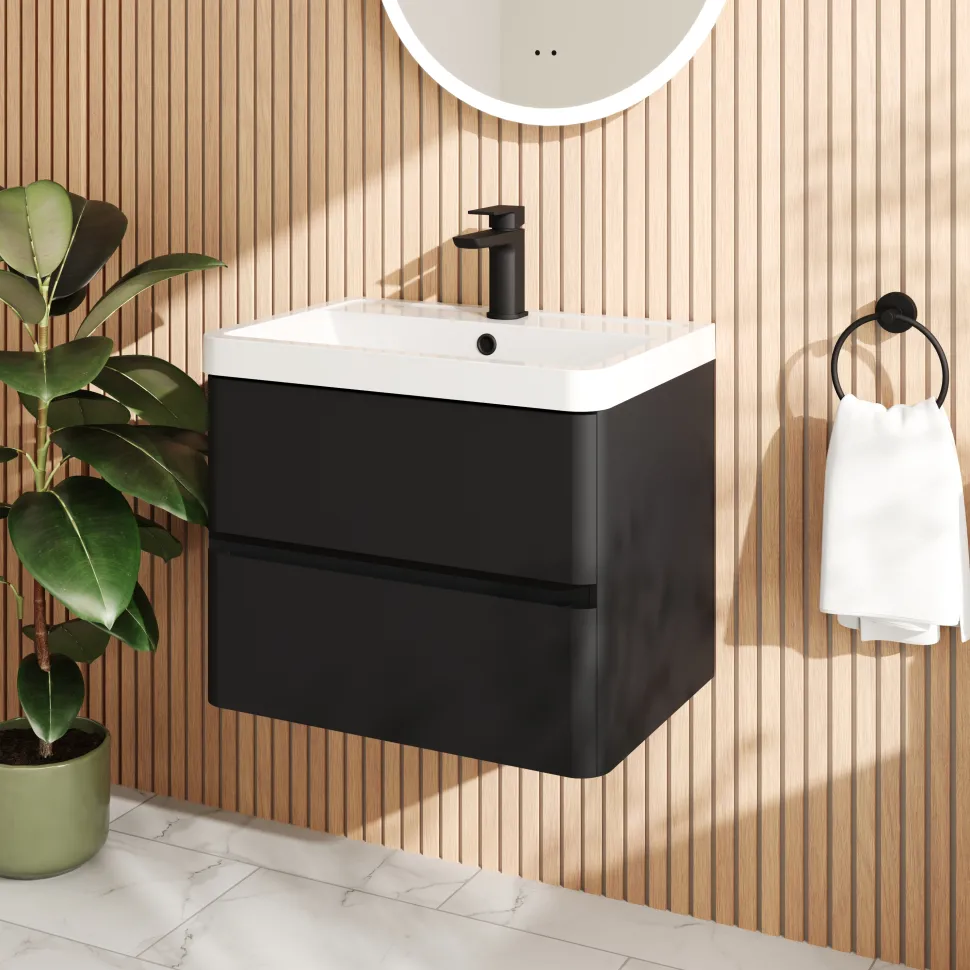 Drench Origin 600mm Wall Mounted Vanity Unit & Basin