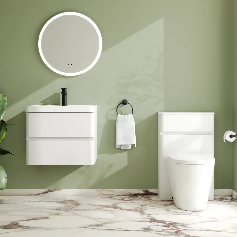 Drench Origin 600mm Wall Mounted Vanity Unit & Basin