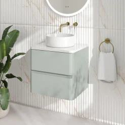 Drench Origin 500mm Wall Mounted Vanity Unit & Countertop