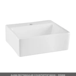 Drench Origin 500mm Wall Mounted Vanity Unit & Countertop