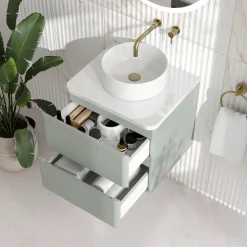 Drench Origin 500mm Wall Mounted Vanity Unit & Countertop