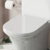 Drench Soft Close Round Wrap Over Toilet Seat With Quick Release Hinges