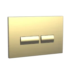 Drench Wall Hung Toilet Frame, Pneumatic Concealed Cistern & Dual Flush Plate with Angular Buttons