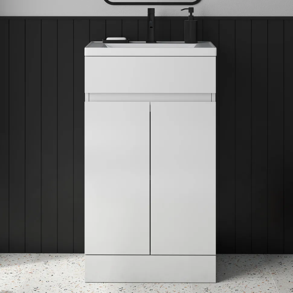 Dylan 500mm Floorstanding Vanity Unit & Basin