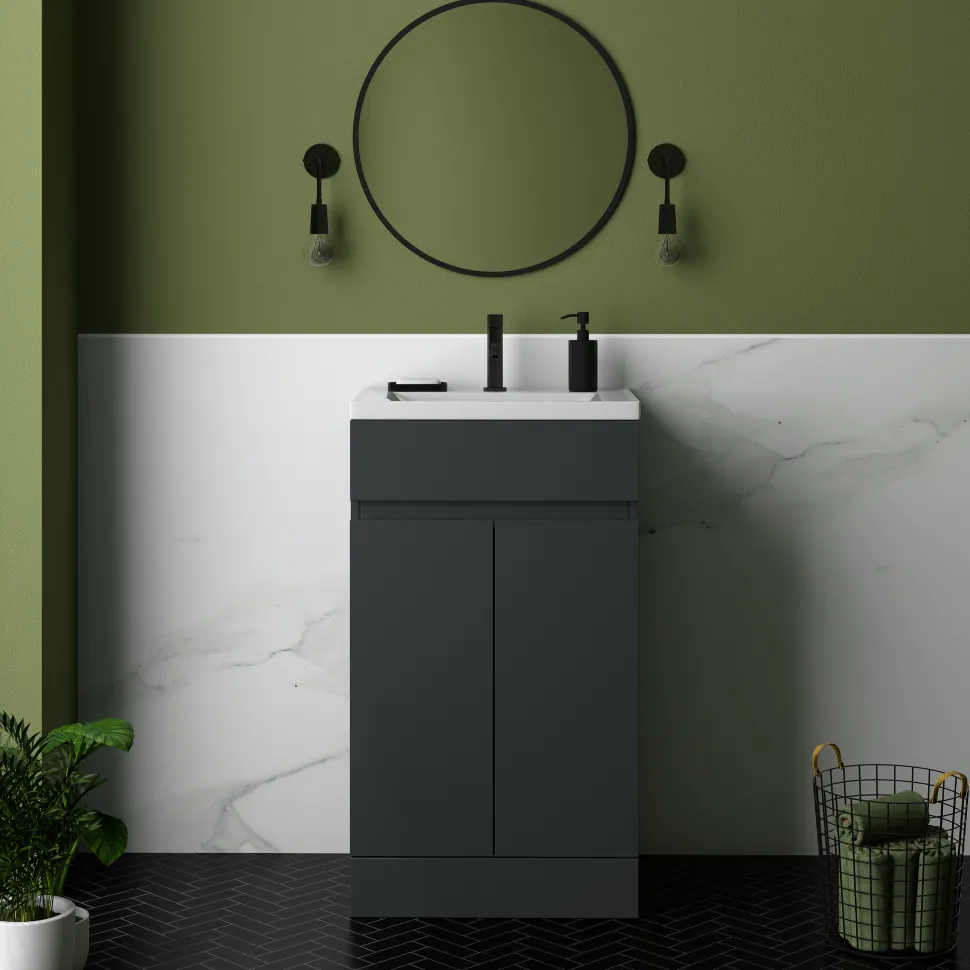 Dylan 500mm Floorstanding Vanity Unit & Basin