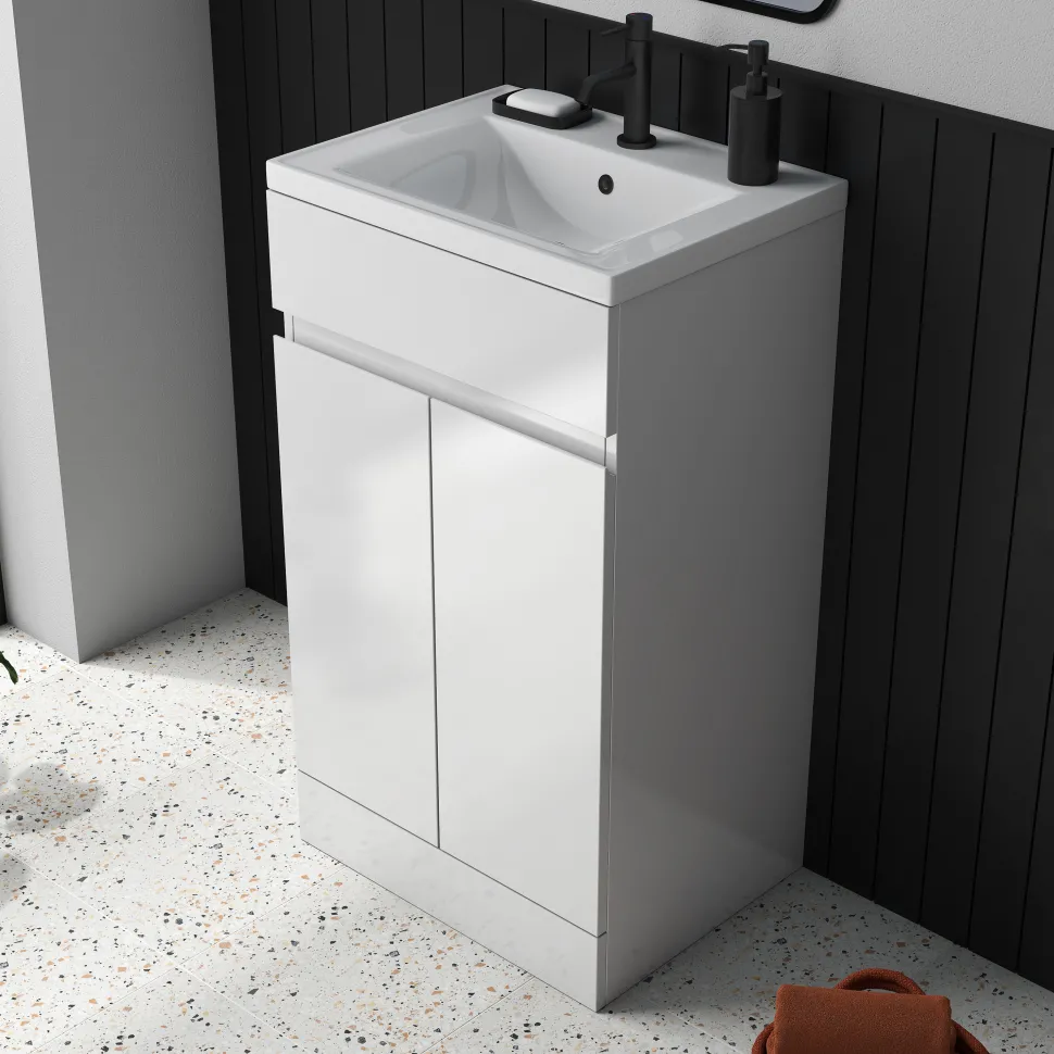 Dylan 500mm Floorstanding Vanity Unit & Basin