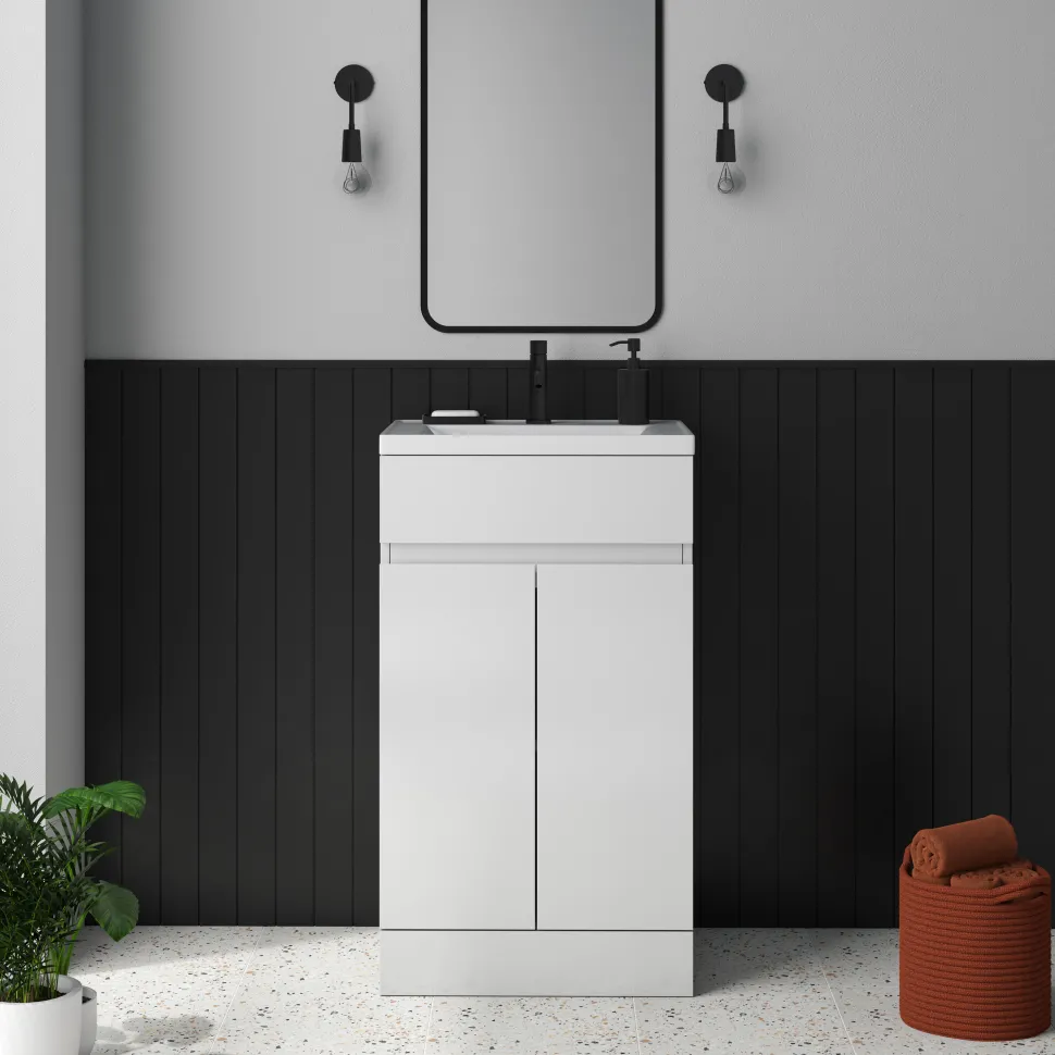 Dylan 500mm Floorstanding Vanity Unit & Basin