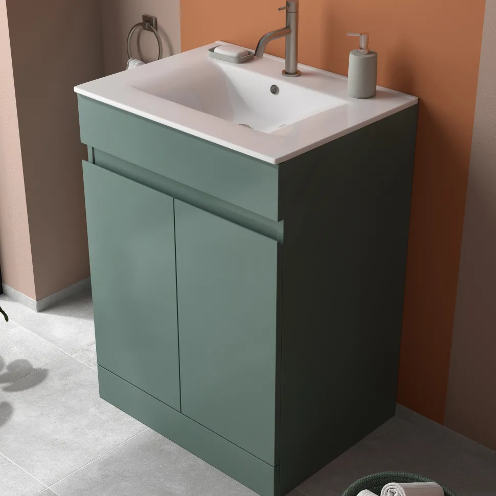 Dylan 600mm Floorstanding Vanity Unit & Basin