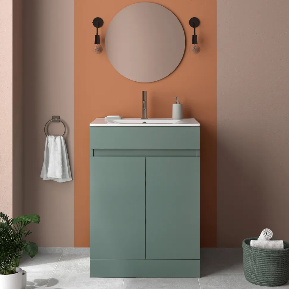 Dylan 600mm Floorstanding Vanity Unit & Basin