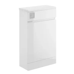 Dylan Waterproof 1100mm Combination Basin & Toilet Unit - Gloss White