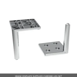 Elara 500mm Floorstanding Vanity Unit & Basin with Leg Set
