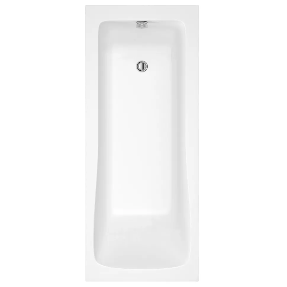 Emily Complete Bathroom Suite with Shower Bath & Rimless Toilet