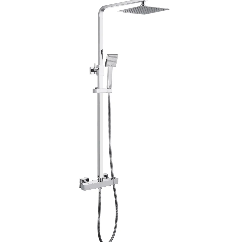 Emily Complete Bathroom Suite with Shower Bath & Rimless Toilet