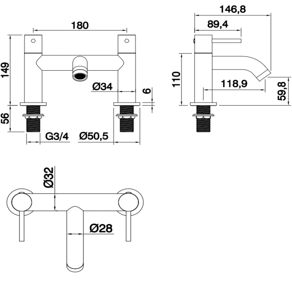 Emily Complete Bathroom Suite with Shower Bath & Rimless Toilet