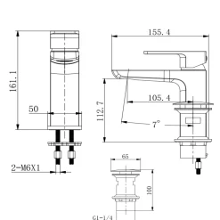 Emily Complete Brushed Brass Bathroom Suite with 1700mm L Shaped Shower Bath & Rimless Toilet