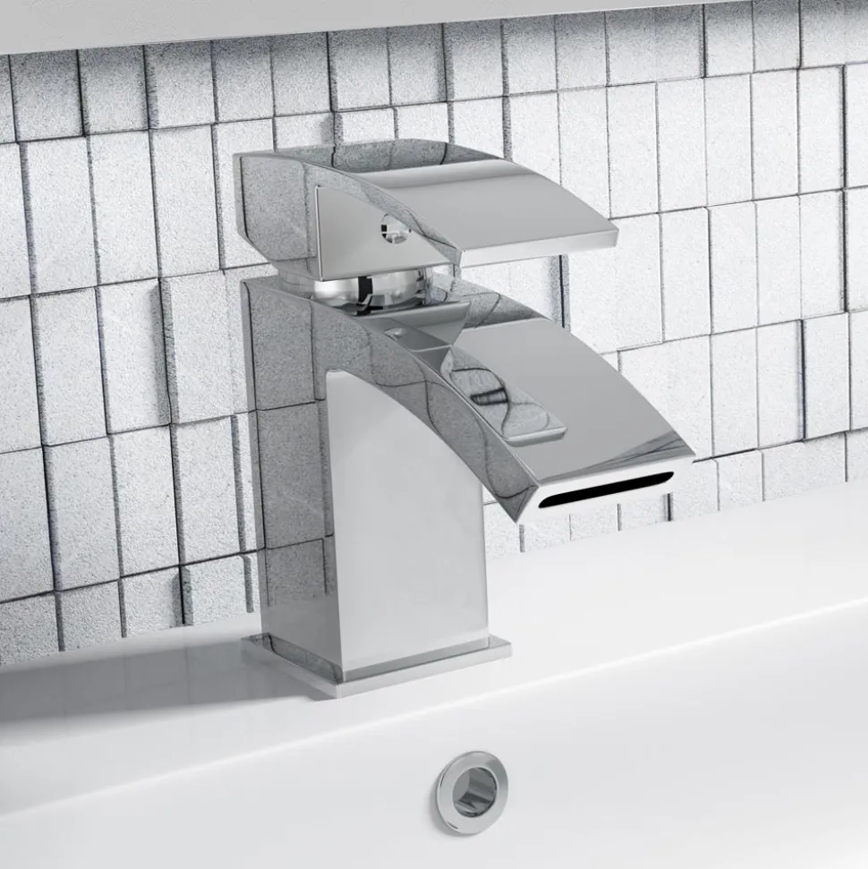 Emily Complete Modern Bathroom Suite with 1700mm L Shaped Shower Bath & Rimless Toilet