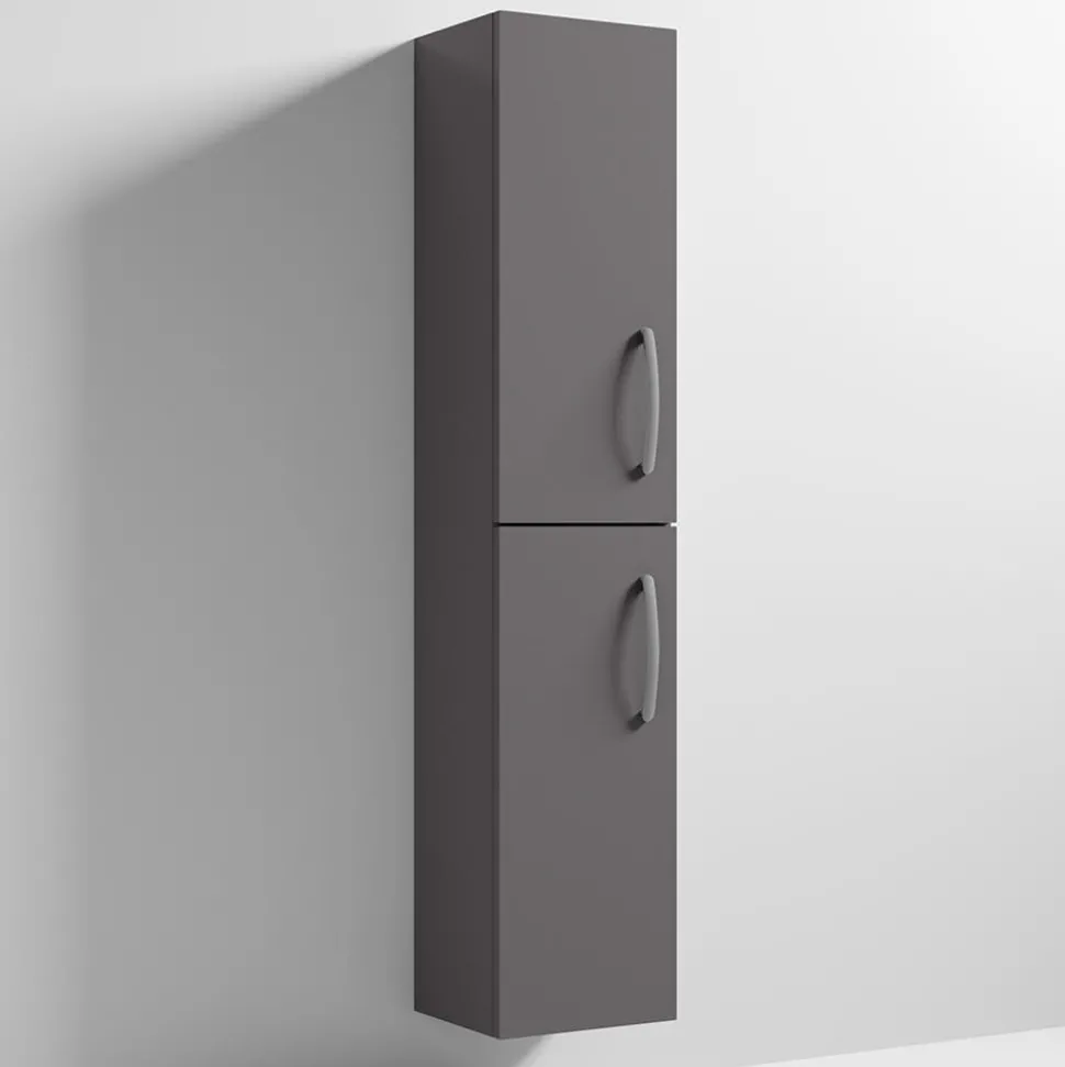 Emily 2 Door Tall Wall Hung Storage Cupboard