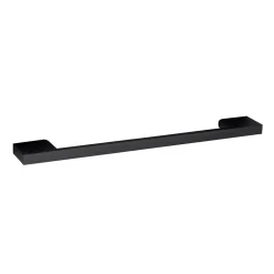 Emily Gloss White Wall Mounted 1 Drawer Vanity Unit, Thin-Edged Basin, Matt Black Handle & Overflow