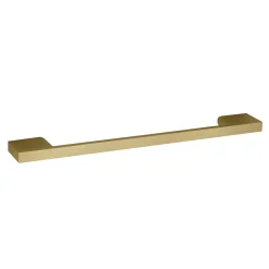 Emily Hacienda Black Floorstanding 2 Door Vanity Unit, Thin-Edged Basin, Brushed Brass Handles & Overflow