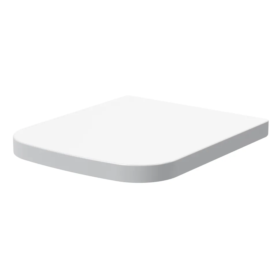 Emily Luxury Soft Close Square Wrap Over Toilet Seat - Top Fix
