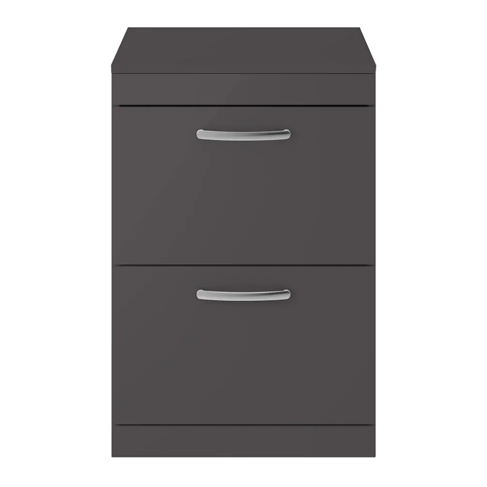Emily 600mm Floorstanding 2 Drawer Vanity Unit & Basin Options