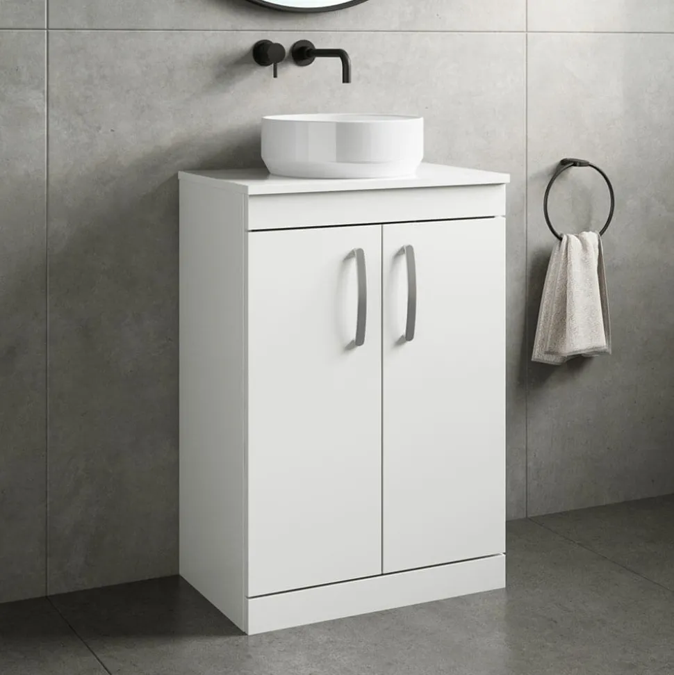 Emily 600mm Floorstanding Vanity Unit & Basin Options