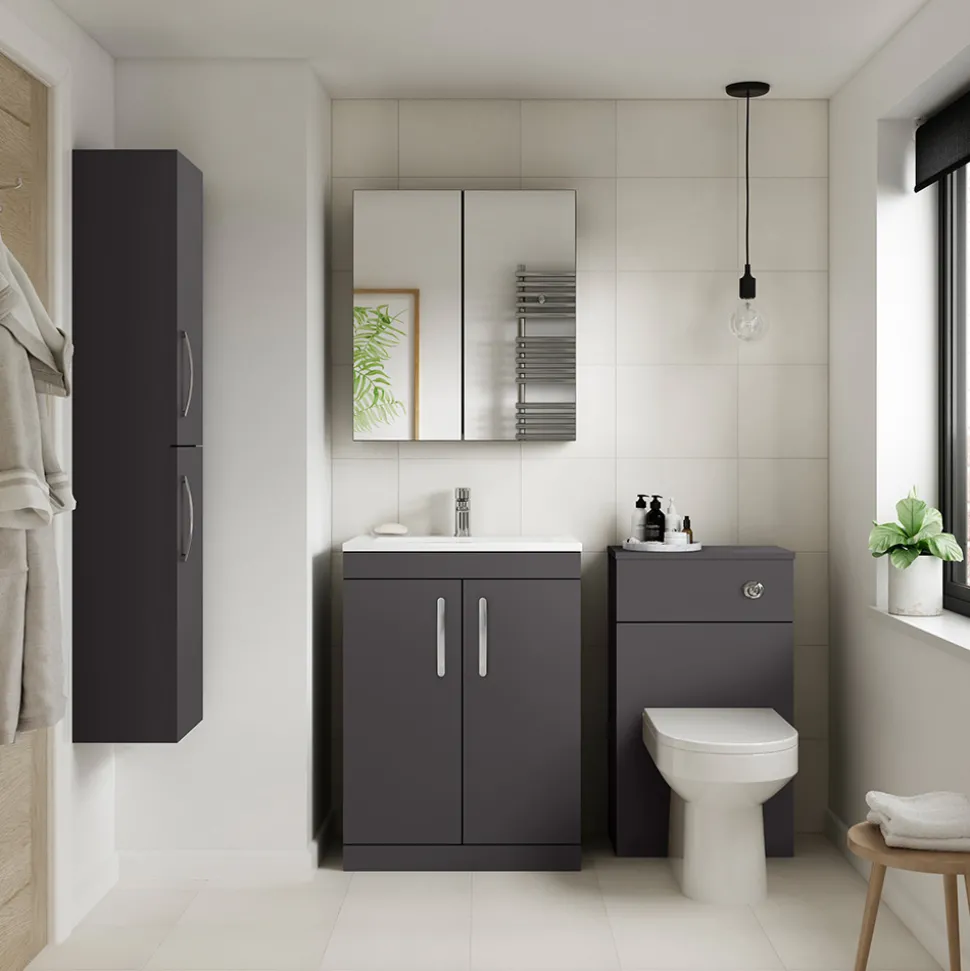 Emily 600mm Floorstanding Vanity Unit & Basin Options