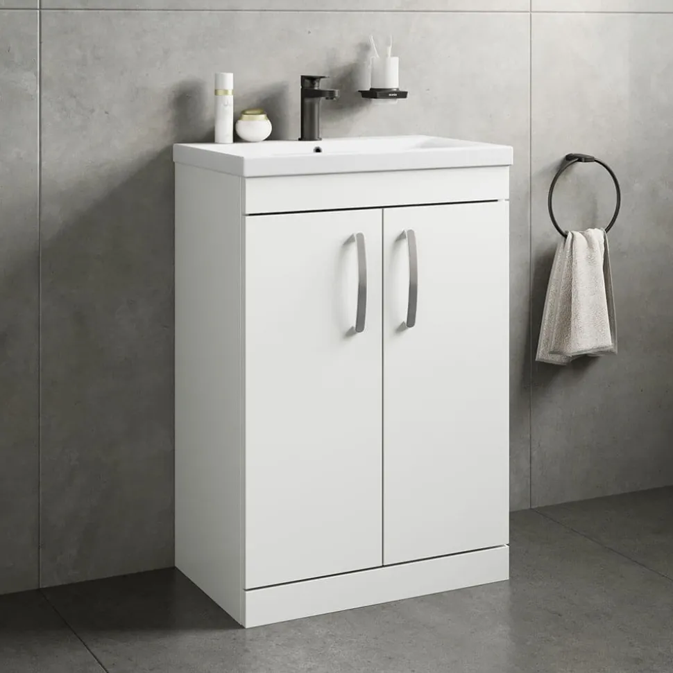 Emily 600mm Floorstanding Vanity Unit & Basin Options