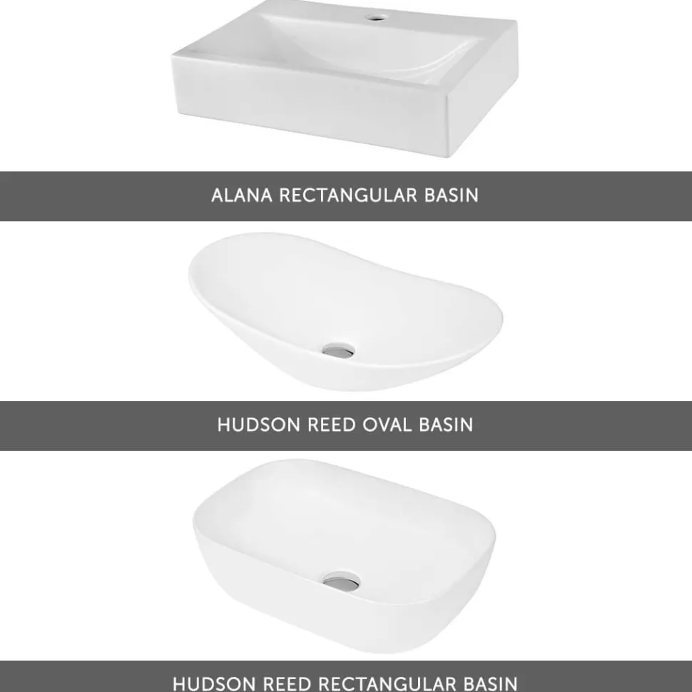 Emily 800mm Wall Mounted 2 Drawer Vanity Unit and Countertop