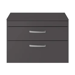 Emily 800mm Wall Mounted 2 Drawer Vanity Unit & Basin Options