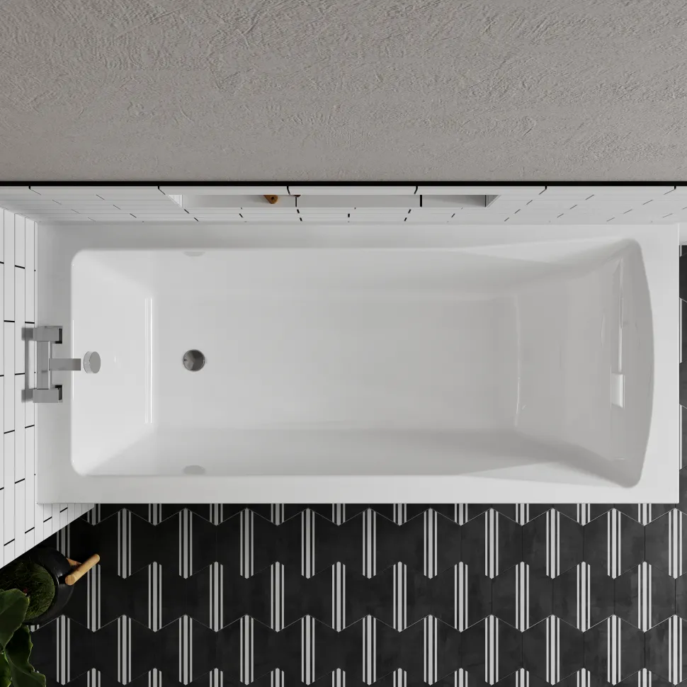 Emily Modern Bathroom Suite with Rimless Toilet