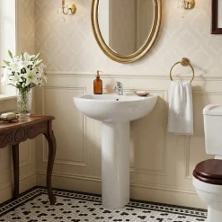 Emma 550mm Full Pedestal & Basin