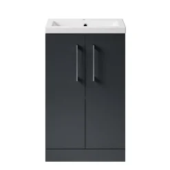 Erin Compact 500mm Floorstanding Cloakroom Vanity Unit & Basin