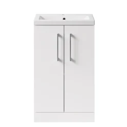 Erin Compact 500mm Floorstanding Cloakroom Vanity Unit & Basin