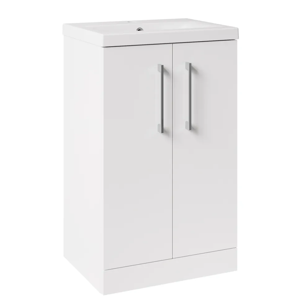 Erin Complete Modern Bathroom Suite with 1700mm Shower Bath & Rimless Toilet