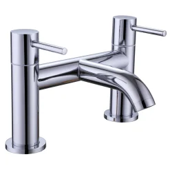 Erin Complete Modern Bathroom Suite with 1700mm Shower Bath & Rimless Toilet