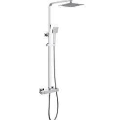 Erin Complete Modern Bathroom Suite with 1700mm Shower Bath & Rimless Toilet