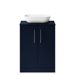 Erin 600mm Floorstanding 2 Door Vanity Unit & Countertop
