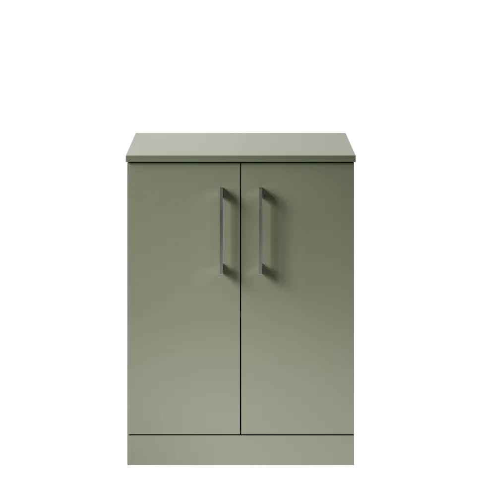Erin 600mm Floorstanding 2 Door Vanity Unit & Countertop