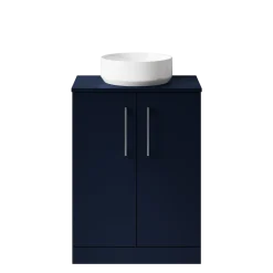 Erin 600mm Floorstanding 2 Door Vanity Unit & Countertop