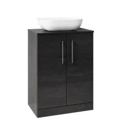Erin 600mm Floorstanding 2 Door Vanity Unit & Countertop