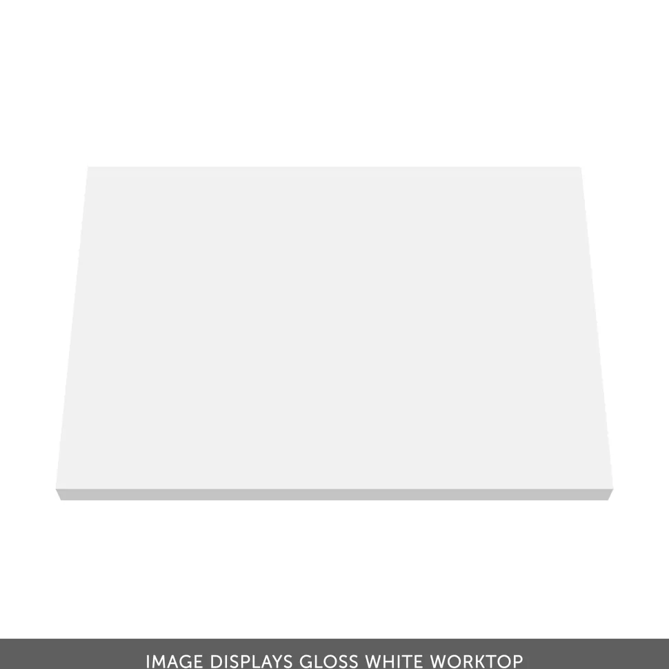 Erin 800mm Floorstanding 2 Drawer Vanity Unit & Countertop