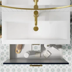 Erin 800mm Floorstanding 2 Drawer Vanity Unit & Basin