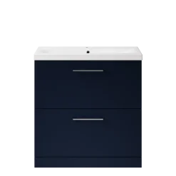 Erin 800mm Floorstanding 2 Drawer Vanity Unit & Basin