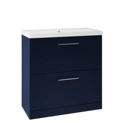 Erin 800mm Floorstanding 2 Drawer Vanity Unit & Basin