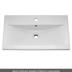 Erin 800mm Floorstanding 2 Drawer Vanity Unit & Basin