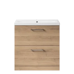 Erin 800mm Floorstanding 2 Drawer Vanity Unit & Basin