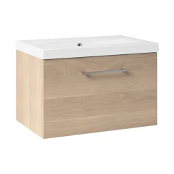 Erin 600mm Wall Mounted 1 Drawer Vanity Unit & Basin